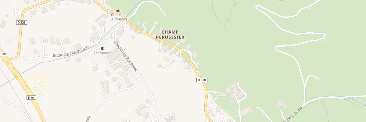 Plan du 5214 Champ Perussier à La Roche-de-Rame