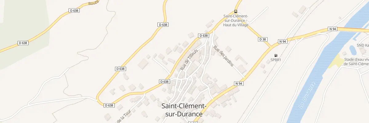 Plan du 343 Rte des Clots à Saint-Clément-sur-Durance