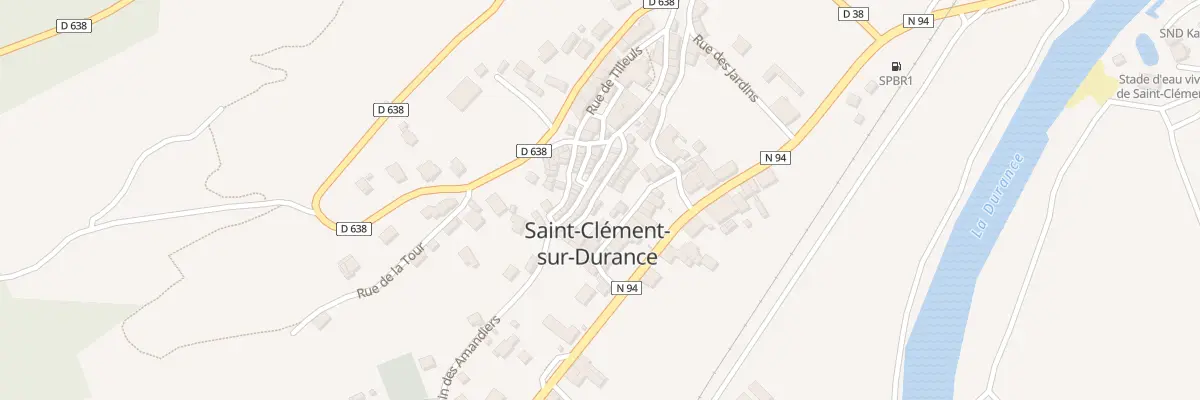 Plan du 5329 Le Village à Saint-Clément-sur-Durance