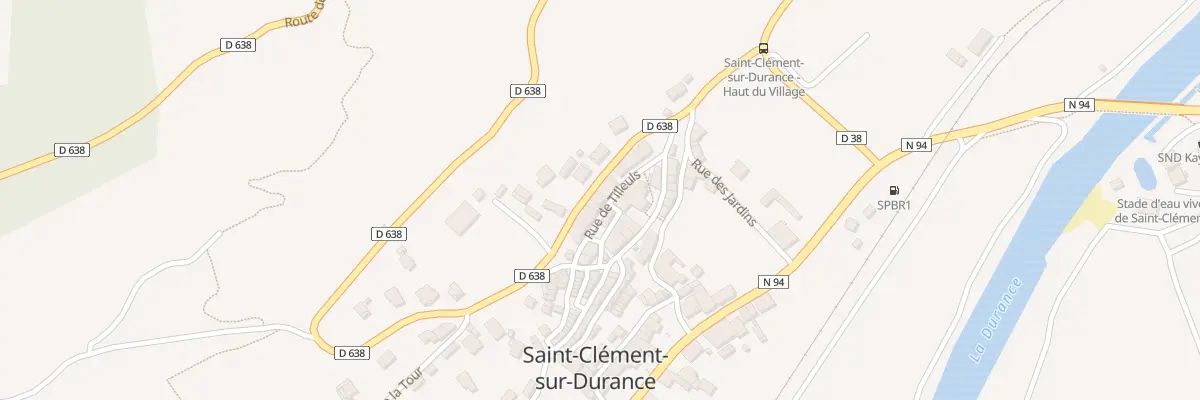 Plan du 5069 Le Village à Saint-Clément-sur-Durance