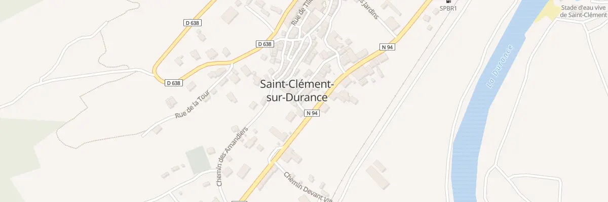 Plan du 5022 Le Village à Saint-Clément-sur-Durance