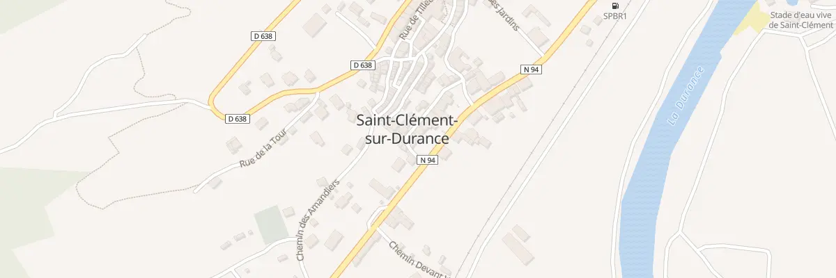 Plan du 5023 Le Village à Saint-Clément-sur-Durance