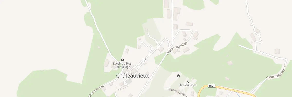 Plan du 127 Che du Collet à Châteauvieux