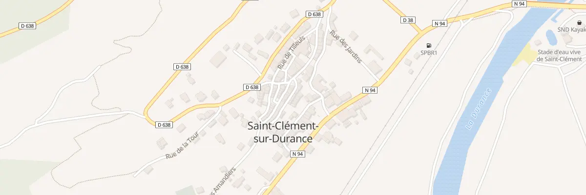 Plan du 32 Rue des Mille Vents à Saint-Clément-sur-Durance