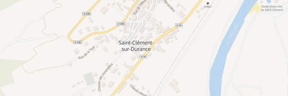 Plan du 336 Rte du Pli Couché à Saint-Clément-sur-Durance