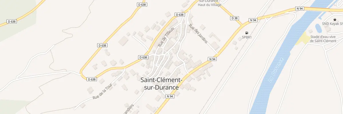 Plan du 10 Rue des Mille Vents à Saint-Clément-sur-Durance