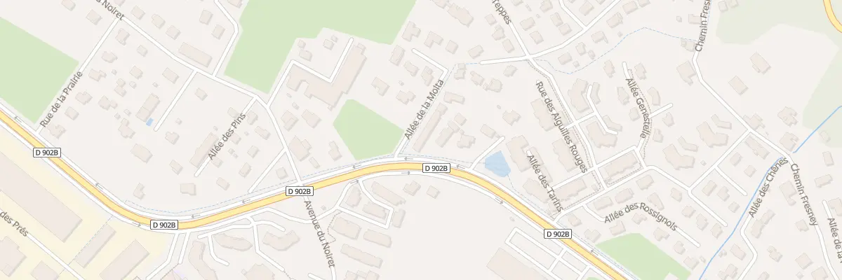 Plan du 548 Rue de la pointe du Criou à Cluses