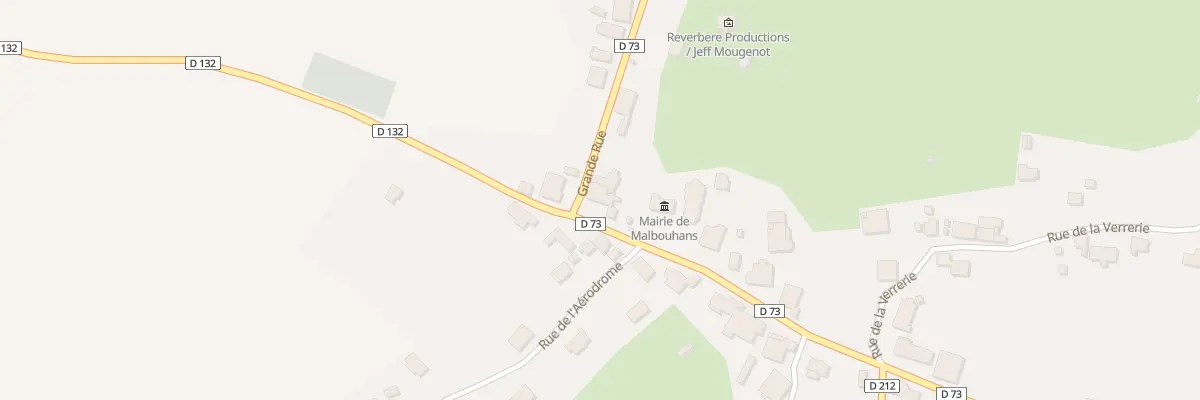 Plan du 14 Gr Grande Rue à Malbouhans