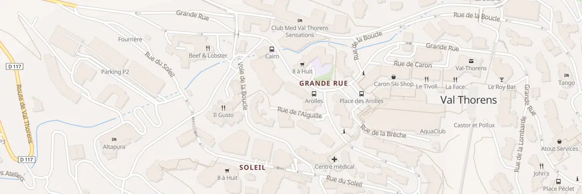 Plan du 470 Grande rue aux Belleville