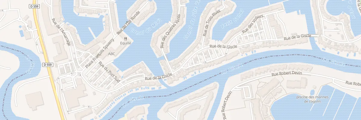 Plan du 60 Rue de la Giscle à Grimaud