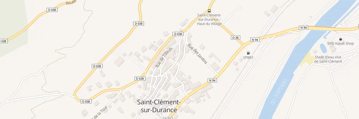 Plan du 5055 Le Village à Saint-Clément-sur-Durance