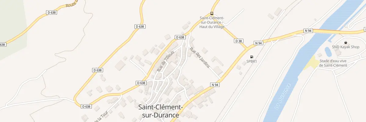 Plan du 43 Rue des Granges à Saint-Clément-sur-Durance