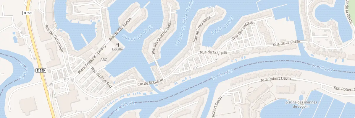 Plan du 50 Rue de la Giscle à Grimaud