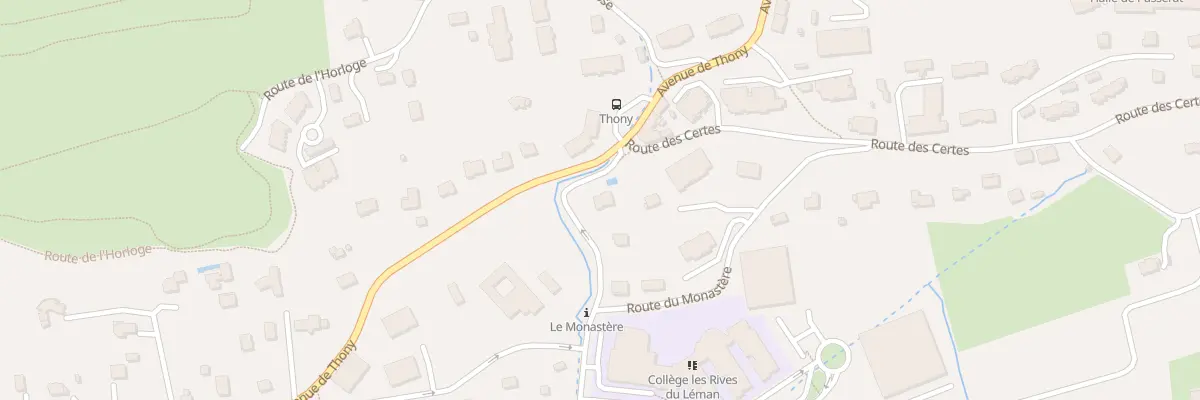 Plan du 1 Rte Du Cornet à Évian-les-Bains