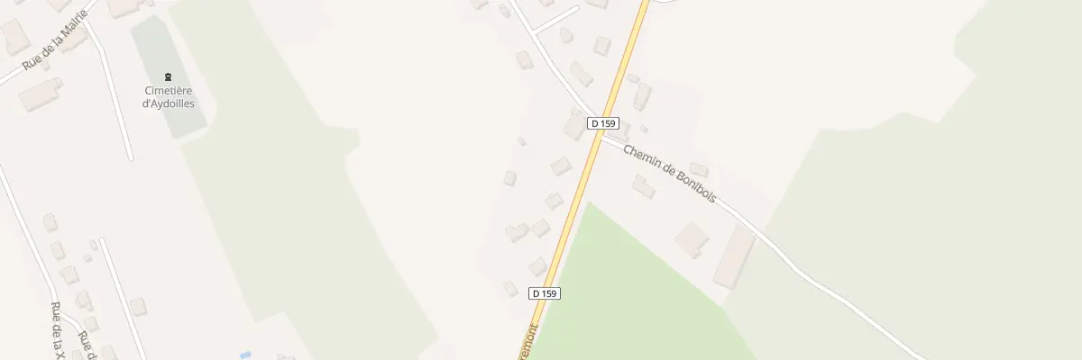 Plan du 18 Rte de Remiremont à Aydoilles