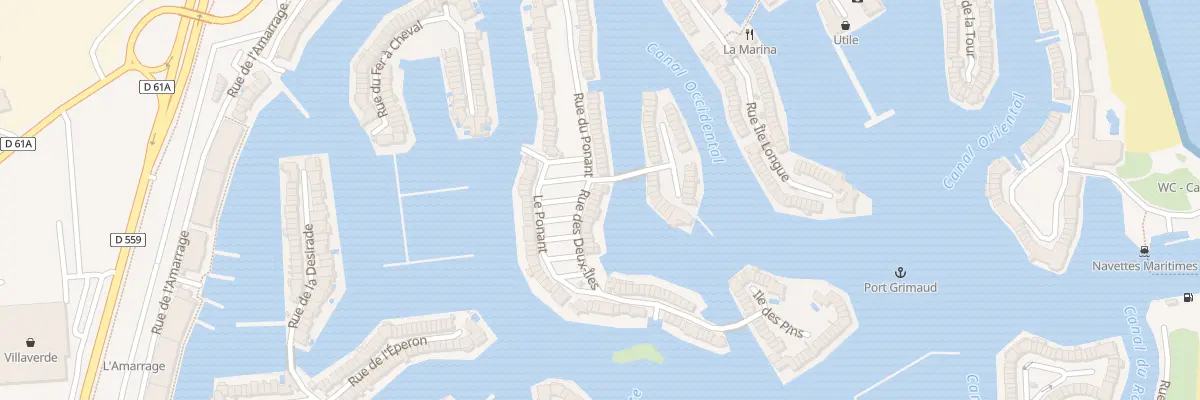 Plan du 5 Rue des Deux Iles à Grimaud