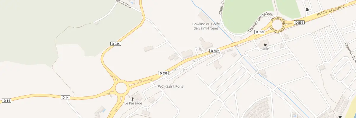 Plan du 13 Rte de Bardasse à Grimaud