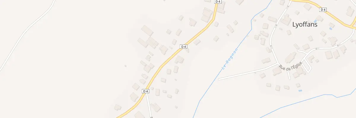 Plan du 17 Rue de la Forge à Lyoffans