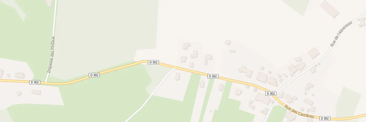 Plan du 34 Rue des Carrières à Lomont