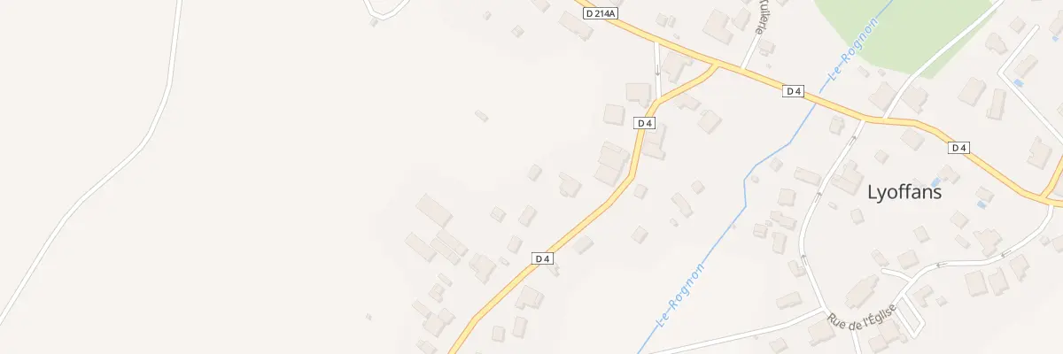 Plan du 18 Rue de la Forge à Lyoffans