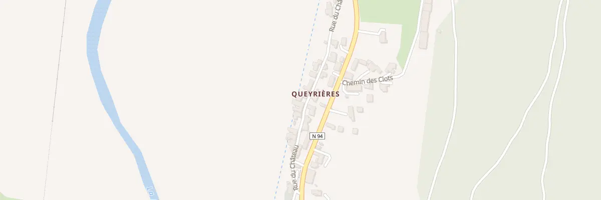Plan du 222 Rue du Château à Saint-Martin-de-Queyrières