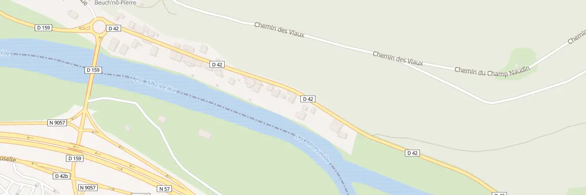 Plan du 44 Rue des Moises à Jarménil