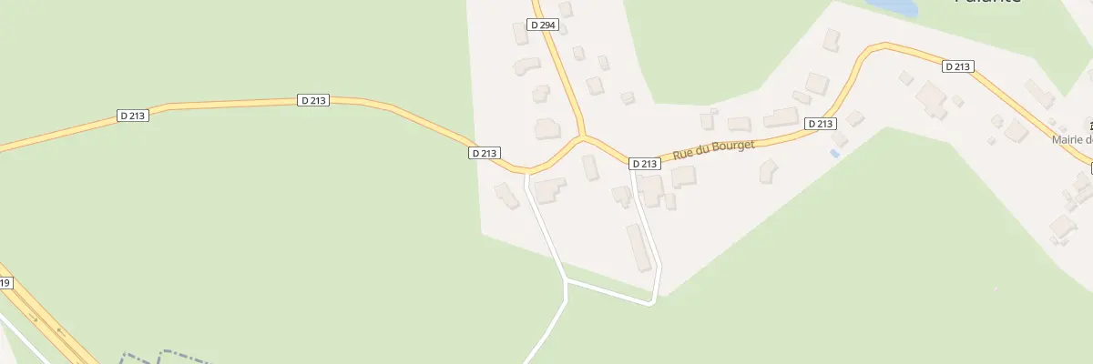 Plan du 588 Rue du Bourget à Palante