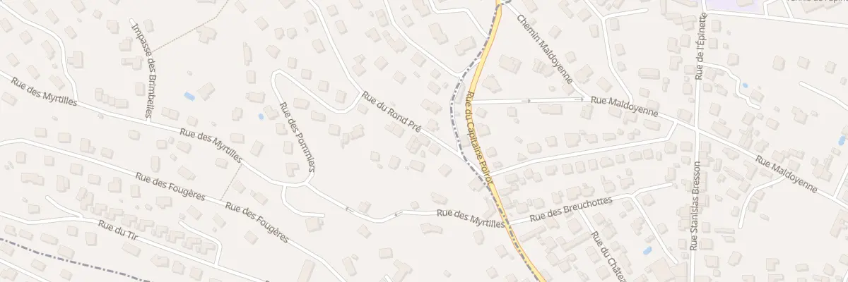 Plan du 5 Rue du Rond Pré à Saint-Nabord