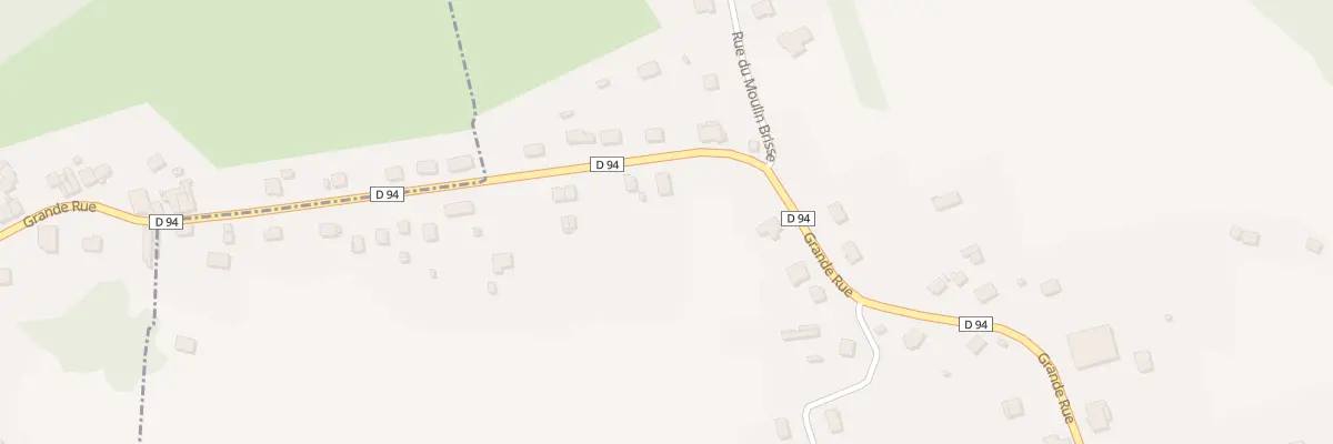 Plan du 39 Rue Grande Rue à Granges-le-Bourg