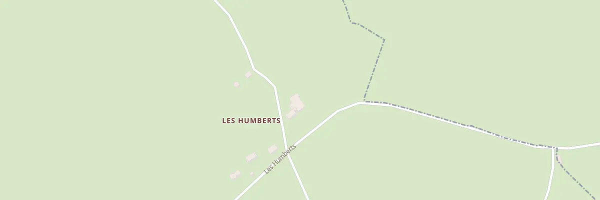 Plan du 2 Les Humberts à Fournets-Luisans