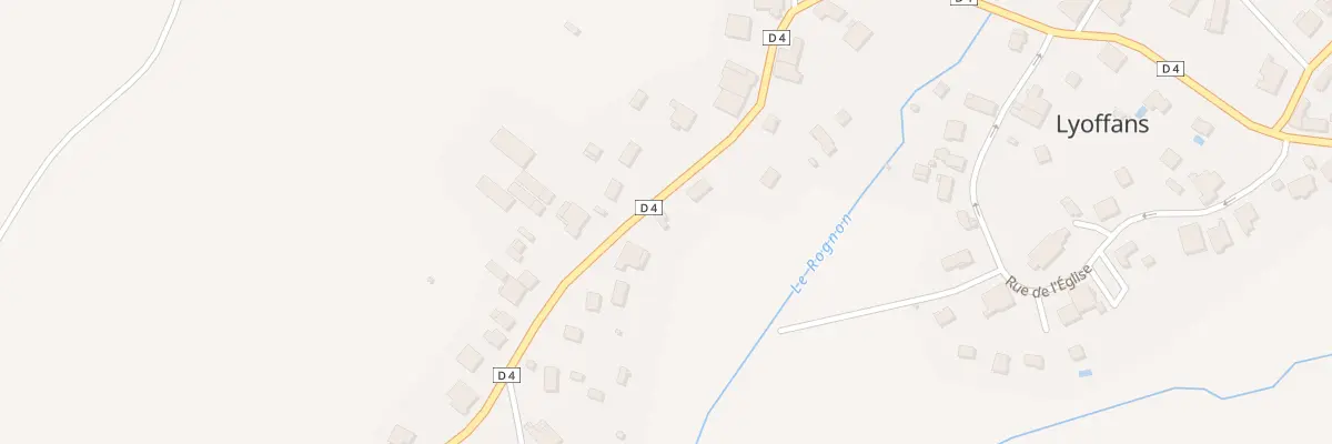 Plan du 15 Rue de la Forge à Lyoffans