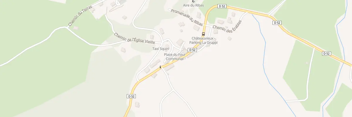Plan du 5018 Le Plus Bas Village à Châteauvieux