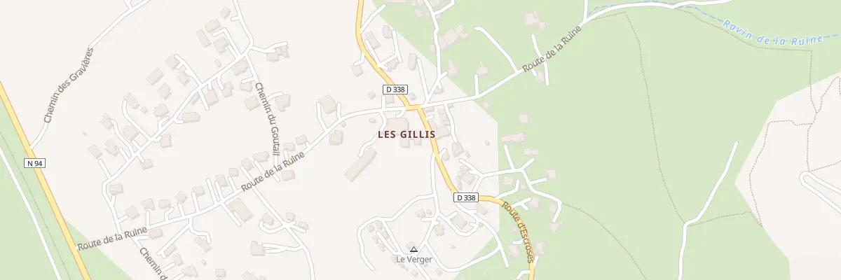 Plan du 5191 Les Gillis à La Roche-de-Rame