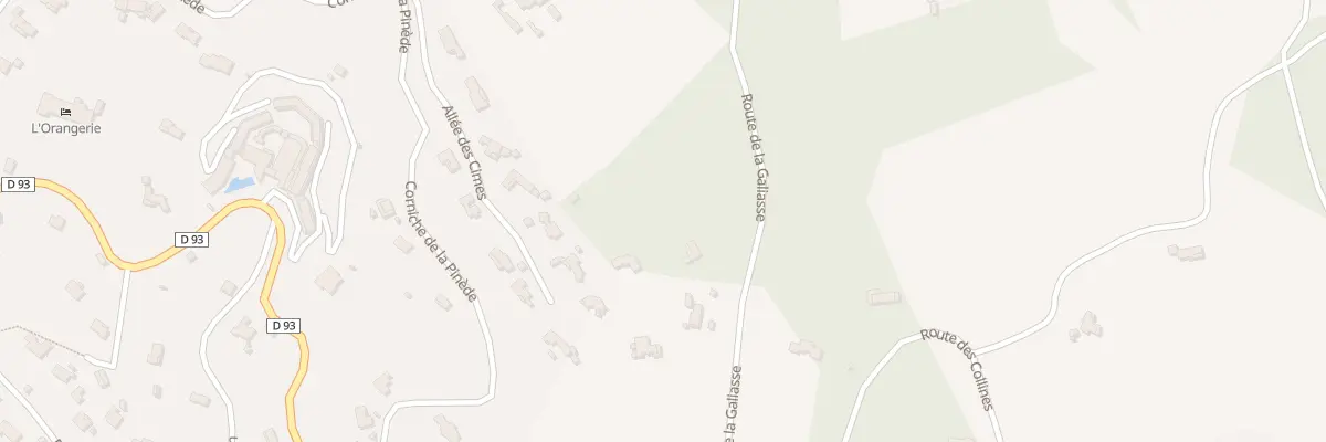Plan du 1316 Rte de la Galiasse à La Croix-Valmer