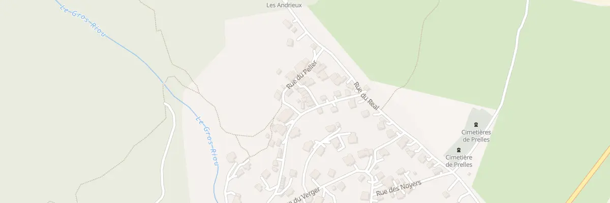 Plan du 165 Rue des Andrieux à Saint-Martin-de-Queyrières