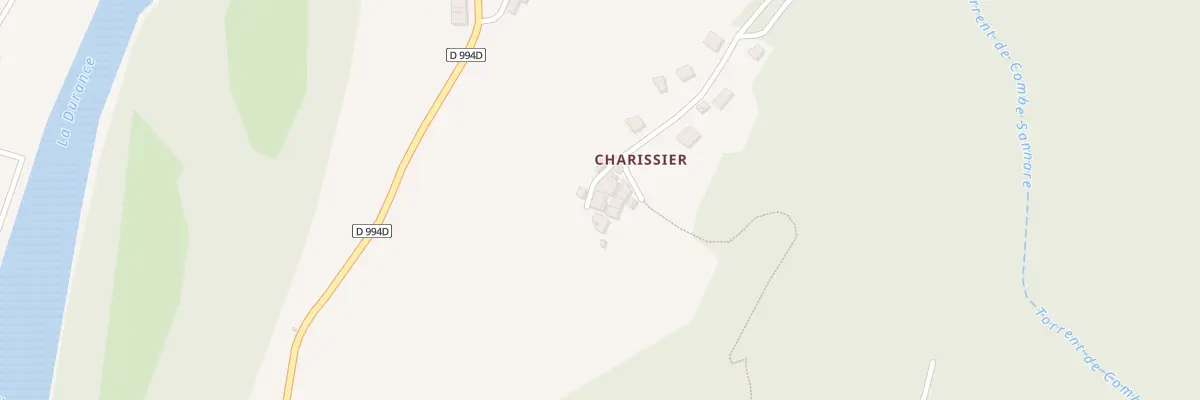 Plan du 23 Che de Charissier à Saint-Clément-sur-Durance