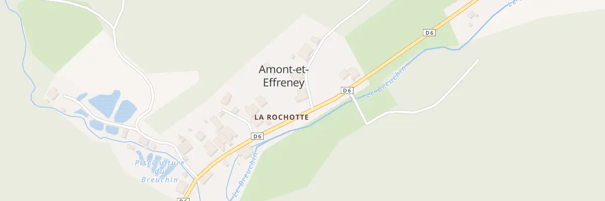 Plan du 37 La Rochotte à Amont-et-Effreney
