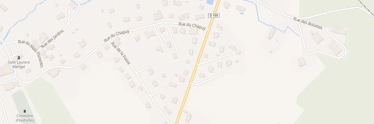 Plan du 12 Rte de Remiremont à Aydoilles