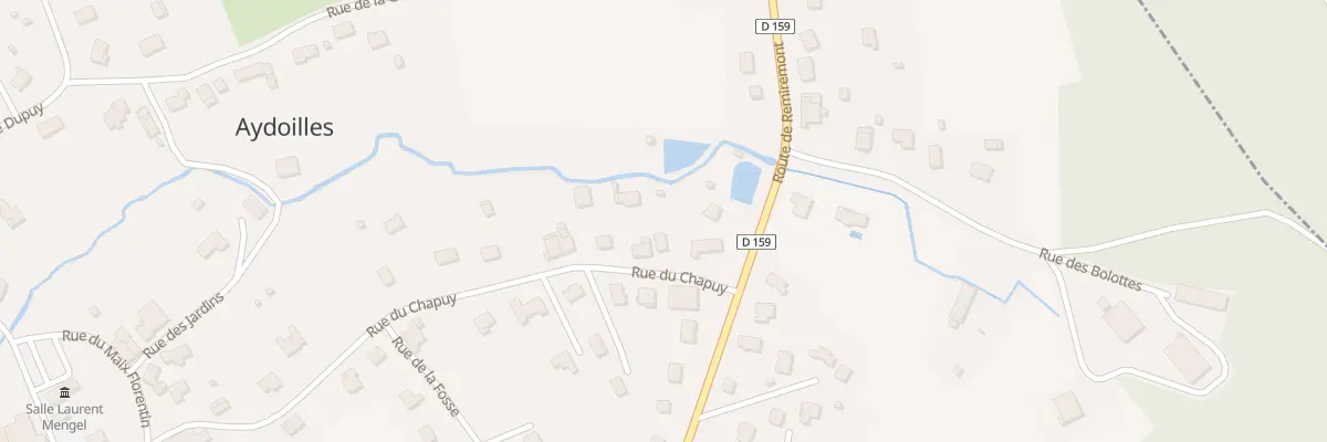 Plan du 25 Rue du Chapuy à Aydoilles