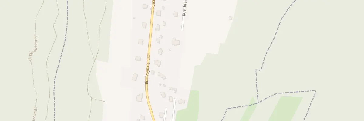 Plan du 5 Rue du Poulot à Étrappe