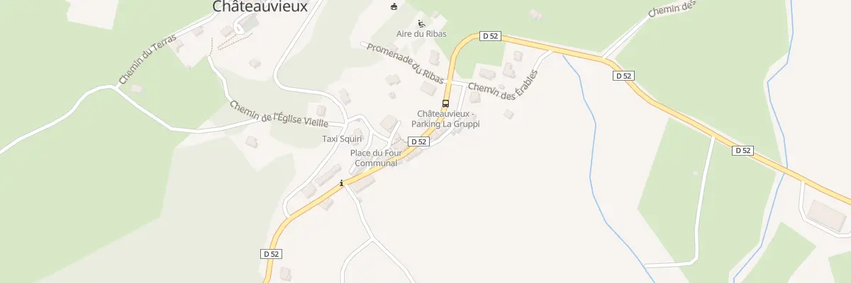 Plan du 13 Che des Erables à Châteauvieux