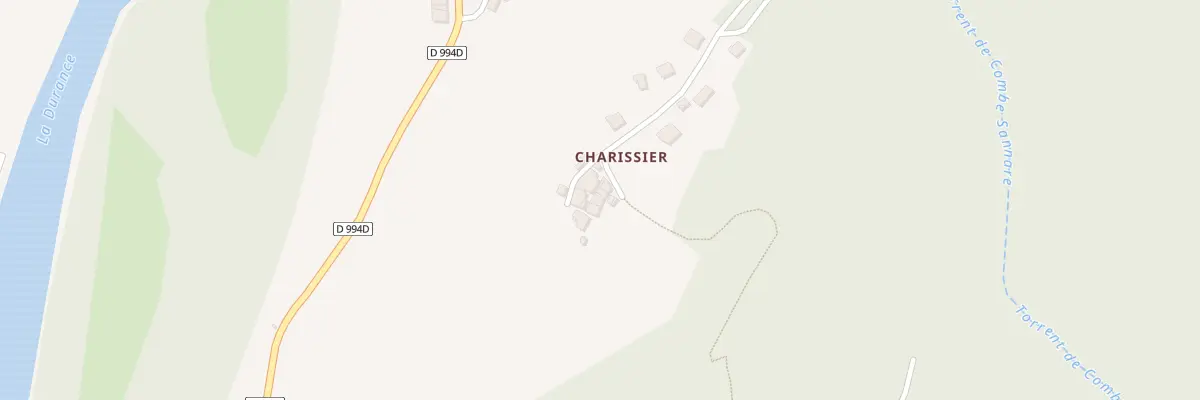 Plan du 11 Che de Charissier à Saint-Clément-sur-Durance