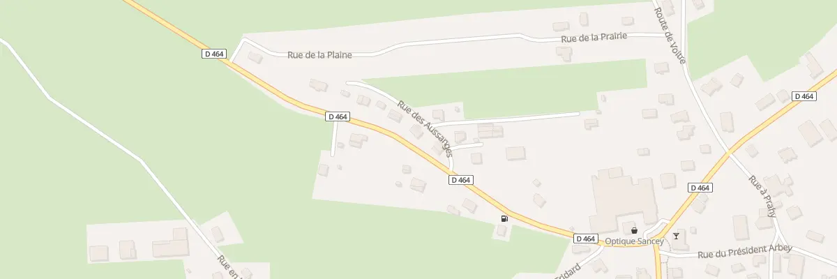 Plan du 10 Rte de Besancon à Sancey