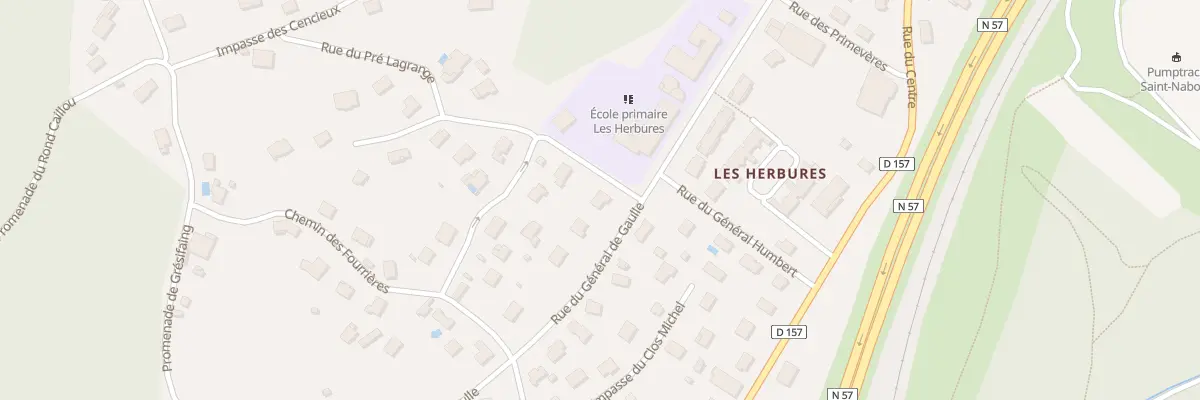 Plan du 17 Rue du Général de Gaulle à Saint-Nabord