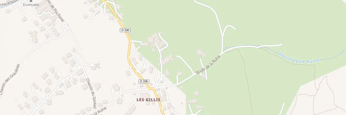 Plan du 5200 Les Bruns à La Roche-de-Rame