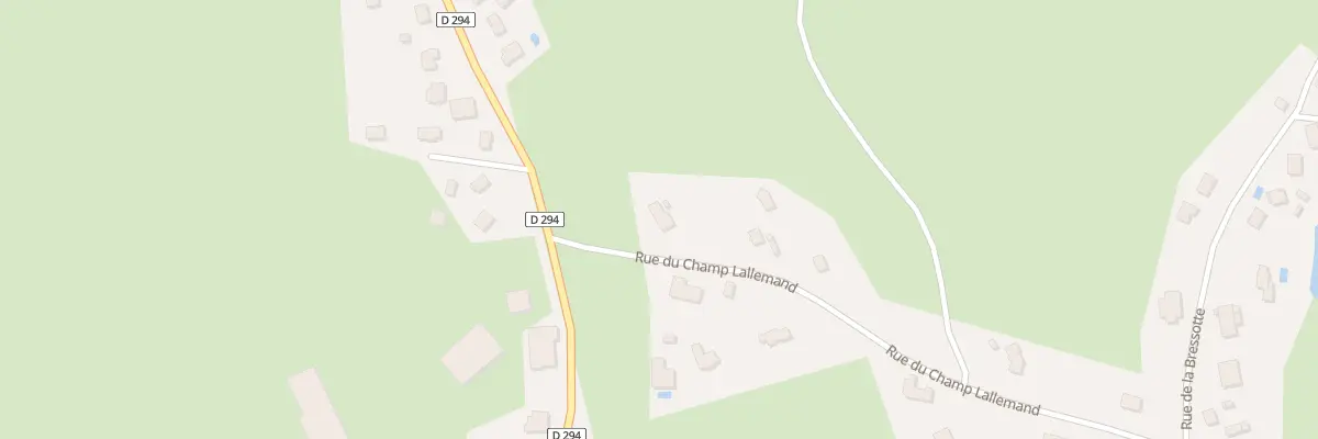 Plan du 3 Rue du Champ Lallemand à Palante