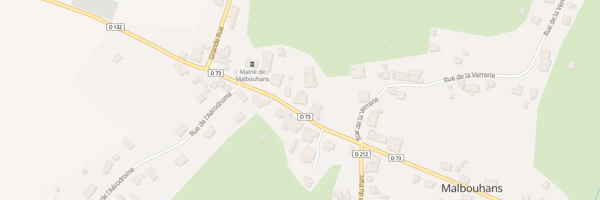 Plan du 6 Gr Grande Rue à Malbouhans