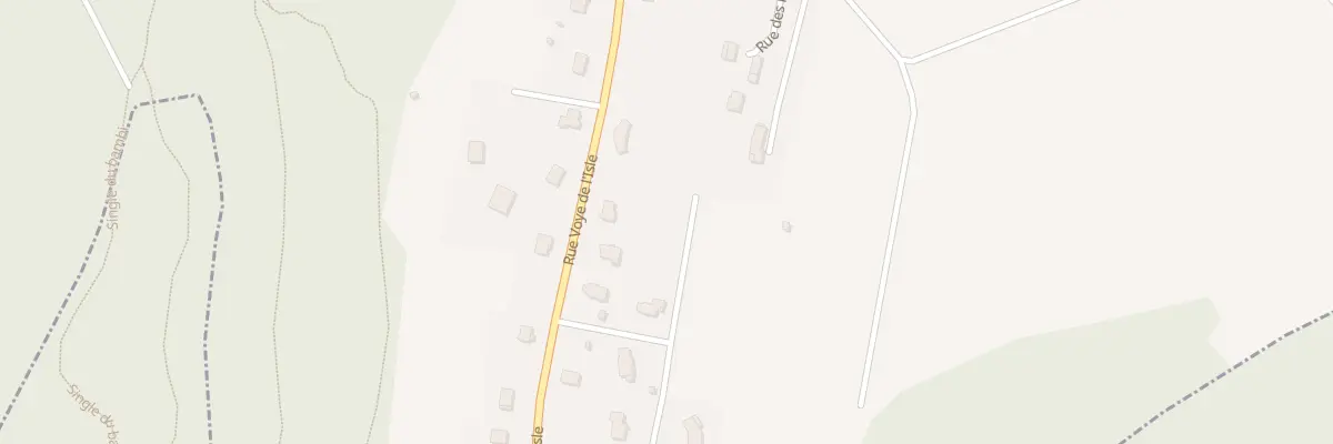 Plan du 3 Rue des Mirabelles à Étrappe
