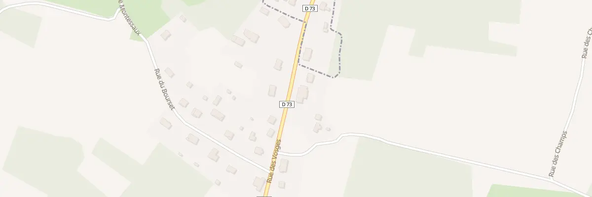 Plan du 24 Rue des Vosges à Malbouhans