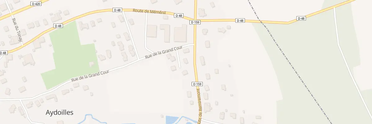 Plan du 22 Rue de la Grand Cour à Aydoilles